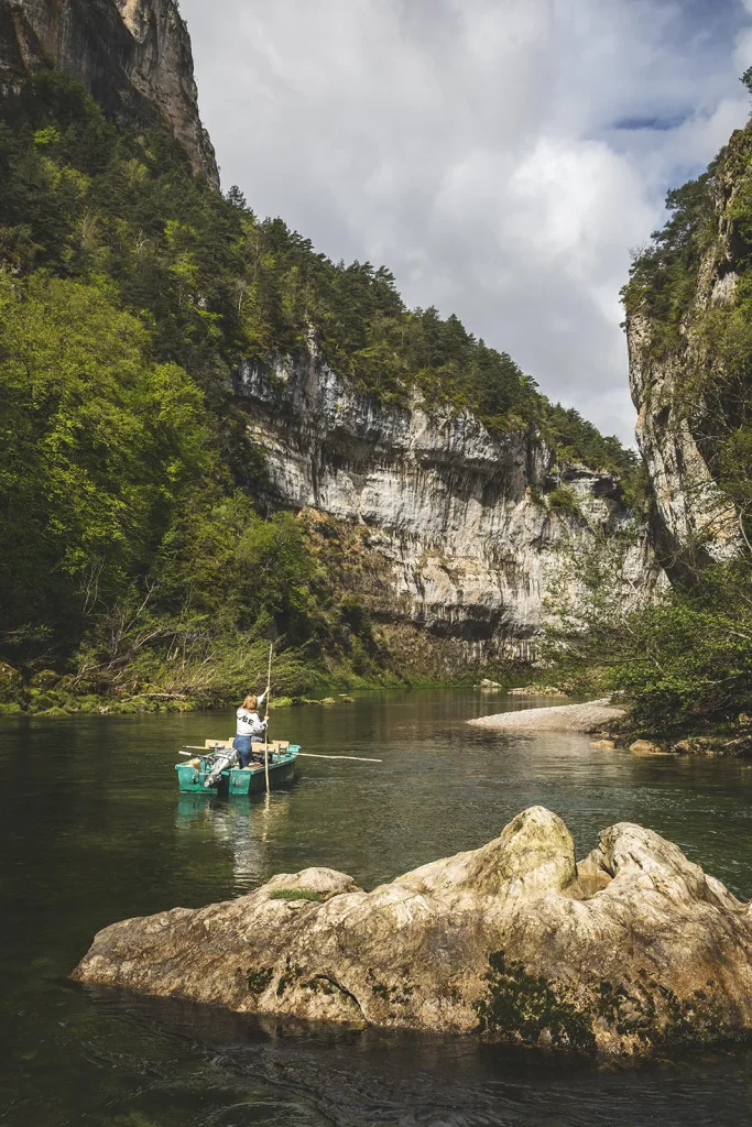 Boatmen in the Gorges du Tarn