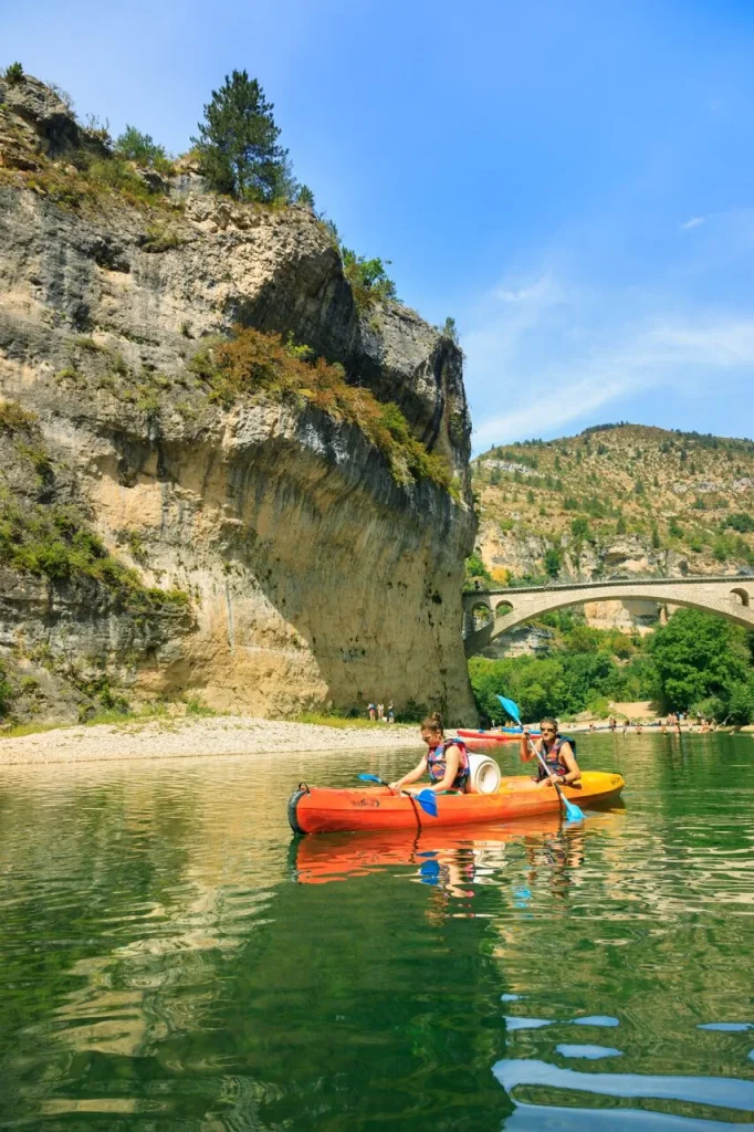 Canoeing in Saint-Chély-du-Tarn
