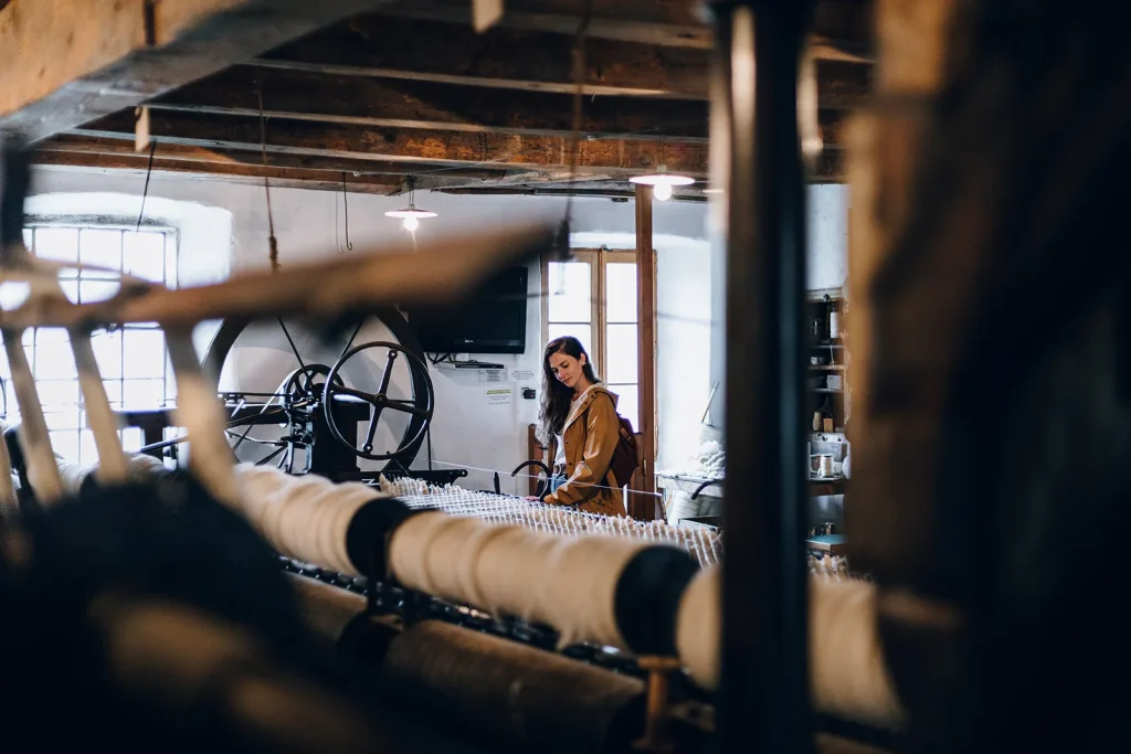 The Calquières Spinning Mill Museum in Langogne
