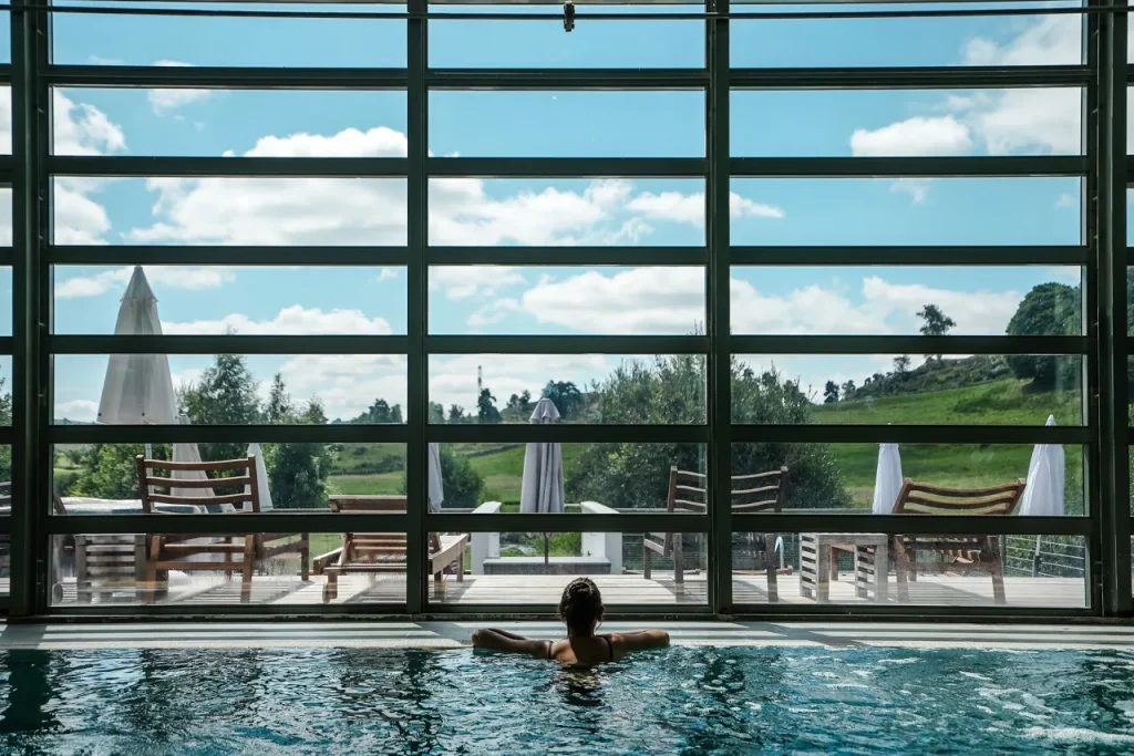 Piscine de la station thermale de la Chaldette