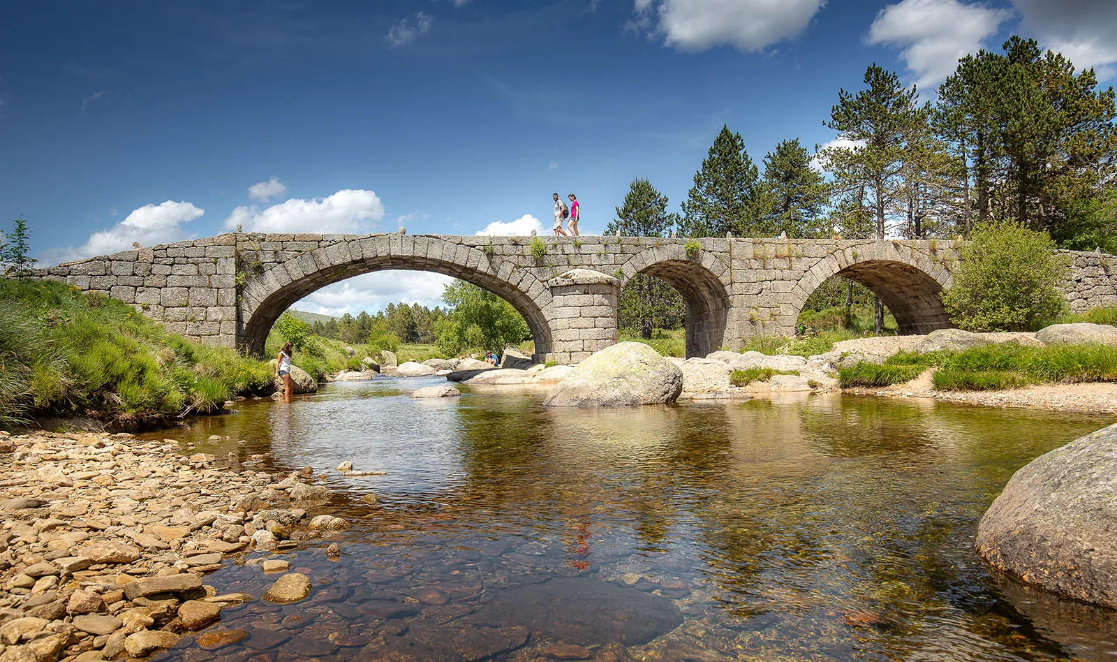 Balade sur le pont du Tarn