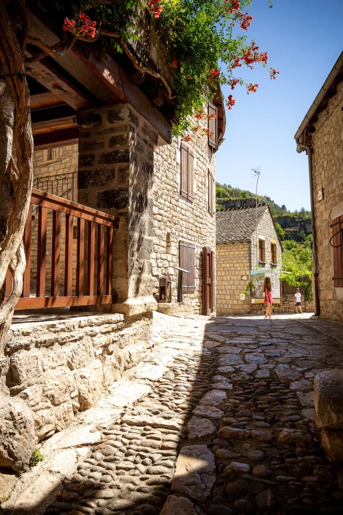 The village of Sainte-Enimie