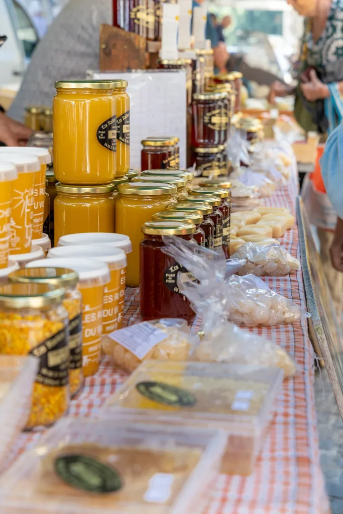 Honey at the Malzieu market