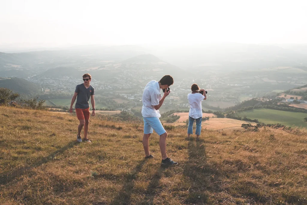 Photographers in the Lot Valley