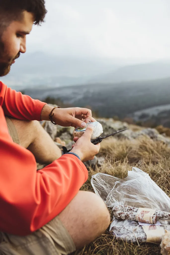 Picnic on Mont-Lozère