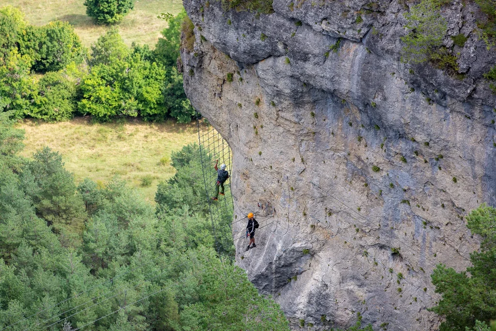 Via ferrata in Lozère