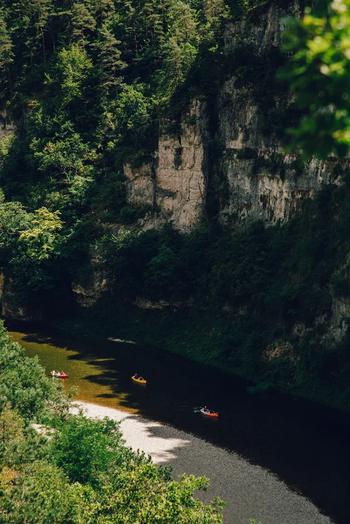 Canoeing in the Gorges du Tarn