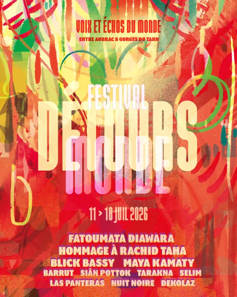 Affiche festival Détours du monde
