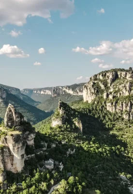 Panorama rocher de Capluc