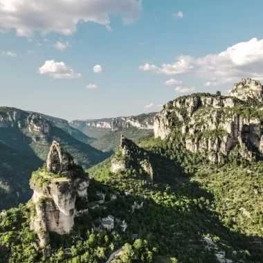 Panorama rocher de Capluc