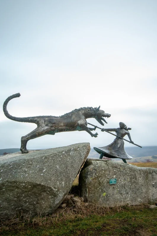 Statue de la Bête du Gévaudan