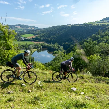 Gravel avec vue sur le Lot