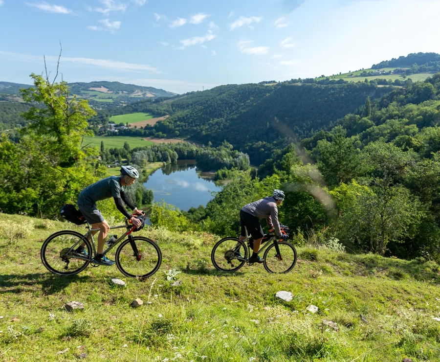 Gravel avec vue sur le Lot