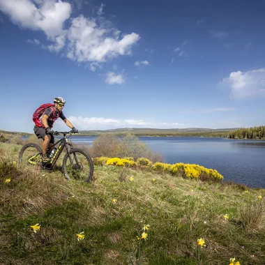 VTT au lac de charpal