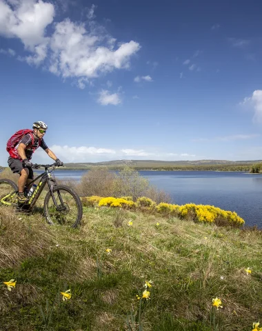 VTT au lac de charpal