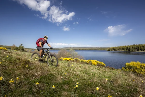 VTT au lac de charpal
