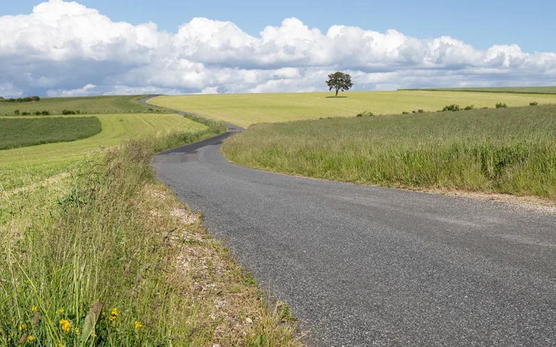 Route sur le Causse Méjean