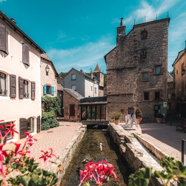 Canal dans La Canourgue