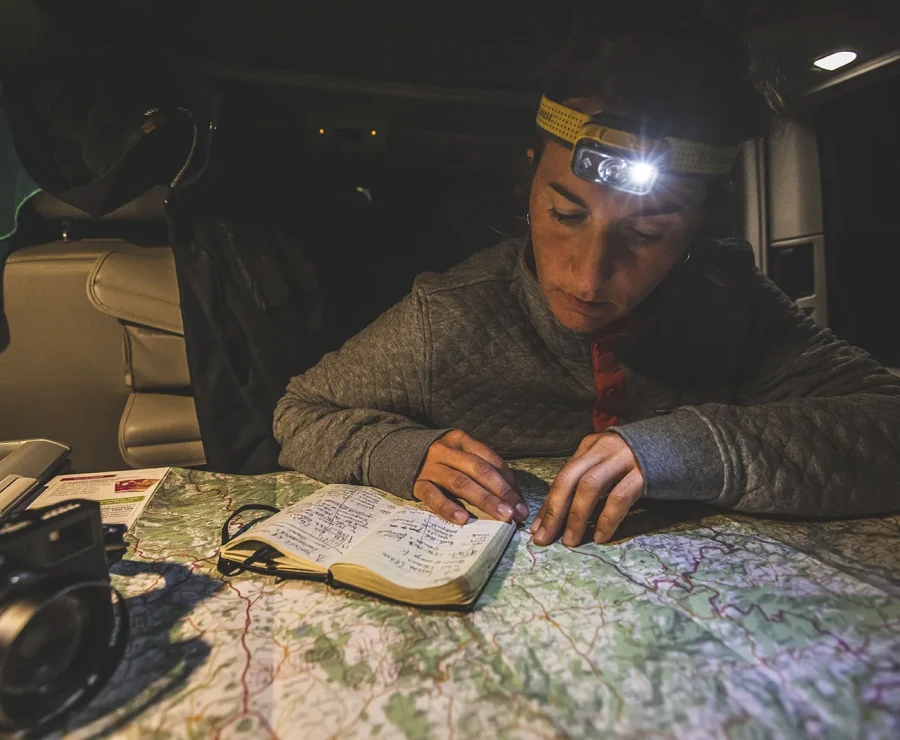 Voyage en van