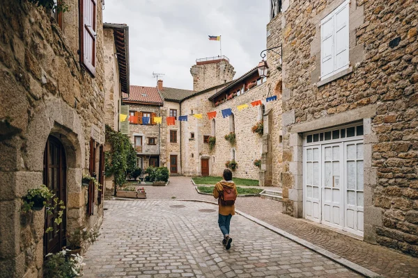 Visite dans les ruelles du Malzieu