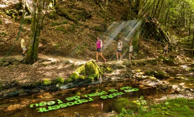 Vallon du Villaret en famille