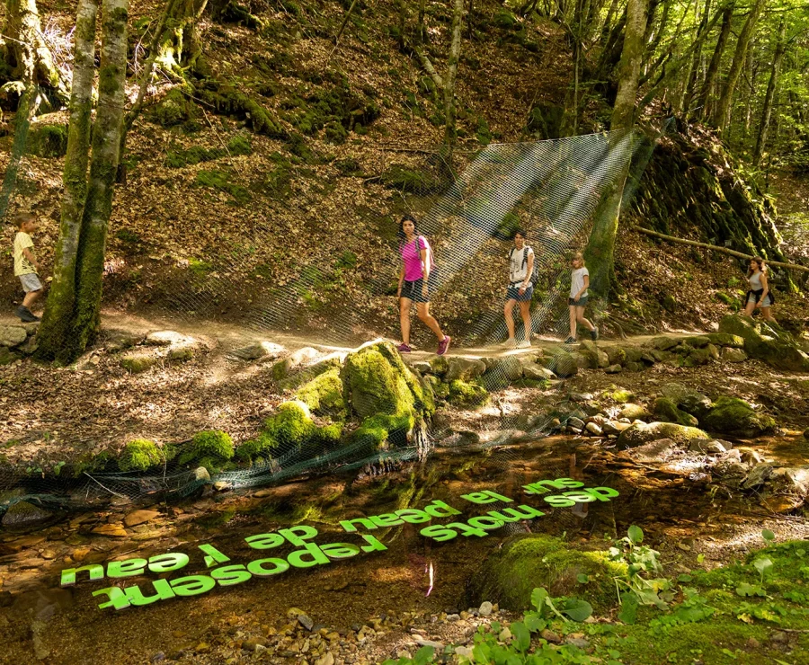 Vallon du Villaret en famille