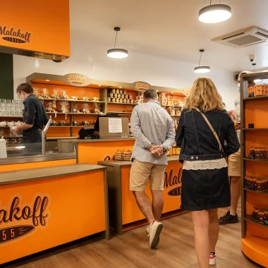 Boutique de chocolats Malakoff à Banassac