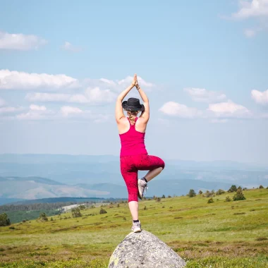 Pause de yoga