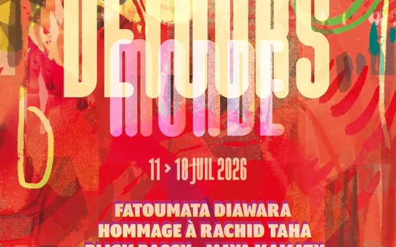 Affiche festival Détours du monde
