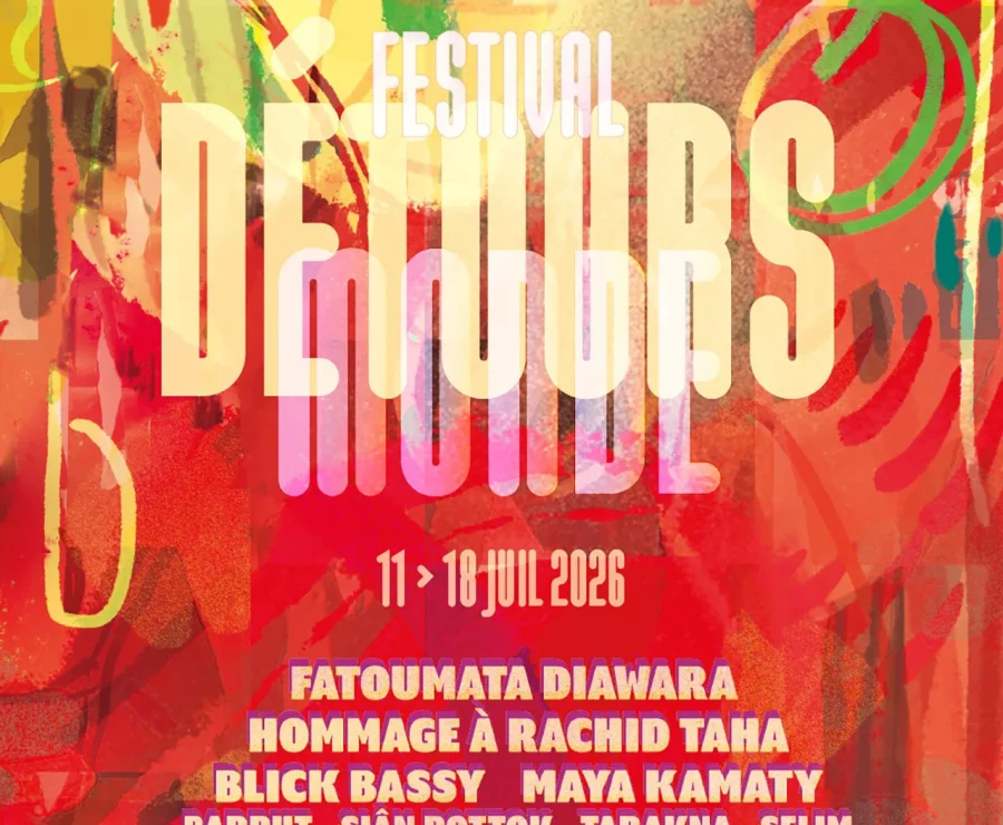 Affiche festival Détours du monde