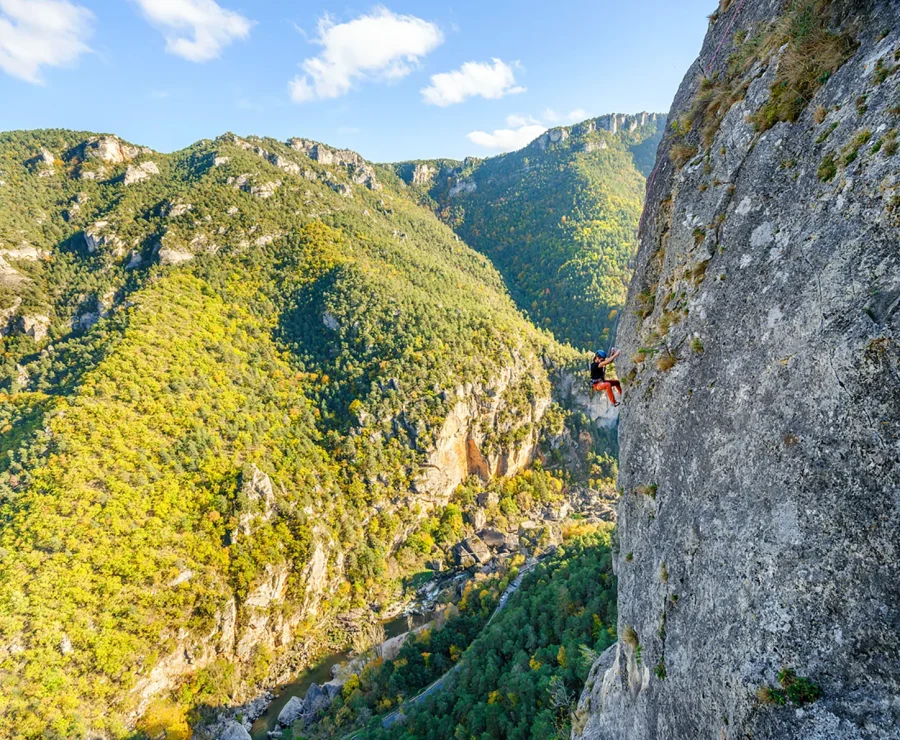 Escalade au Roc Aiguille