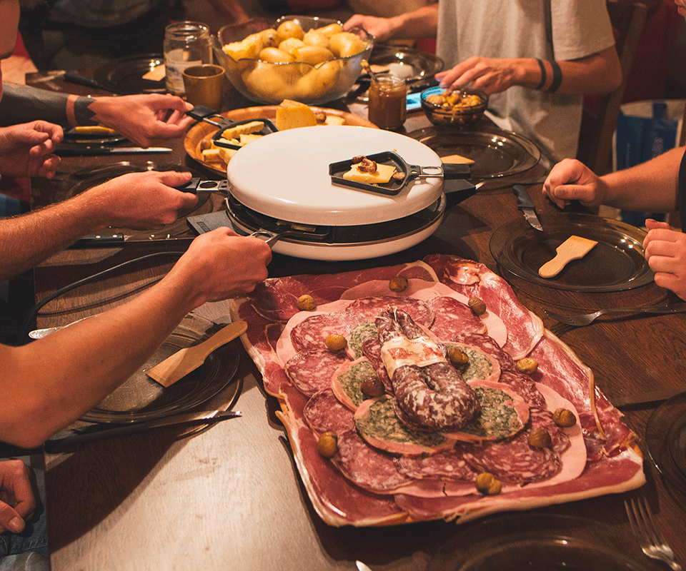 charcuterie raclette lozere
